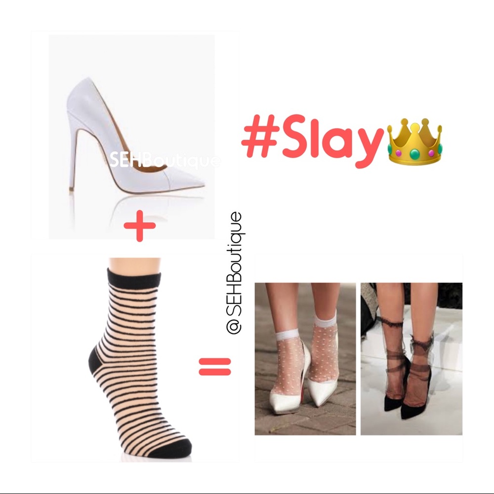 Fetish Sheer Fashion Socks